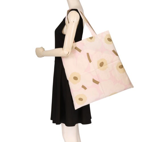 マリメッコ トートバッグ レディース ピンク marimekko 75335 315 Pink/Off White/Sand