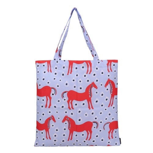 ★marimekko マリメッコ★トートバッグ　新品未使用 ビッグ マリメッコ トートバッグ レディース ブルー marimekko 75356 535