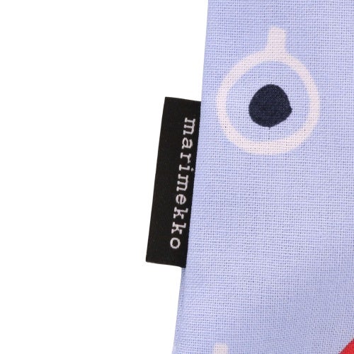 マリメッコ トートバッグ レディース ブルー marimekko 75356 535 Light Blue/Red/Black