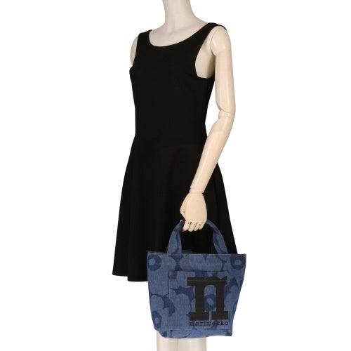 マリメッコ トートバッグ レディース ブルー marimekko 95327 550 Mid Indigo