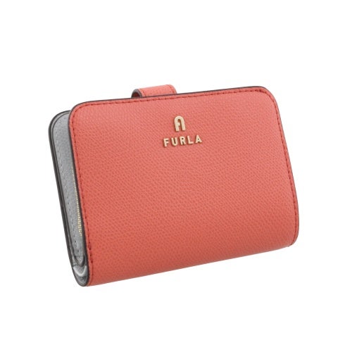 フルラ 二つ折り財布 レディース カメリア S CAMELIA S COMPACT WALLET オレンジ FURLA WP00315 ARE000 4506S APERITIVO+COLOR CRISTALLO d int.