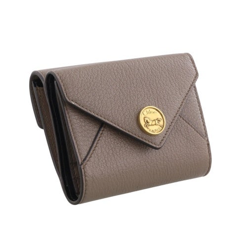 クロエ 三つ折り財布 レディース ブラウン CHLOE CH25SP543 O93 28H