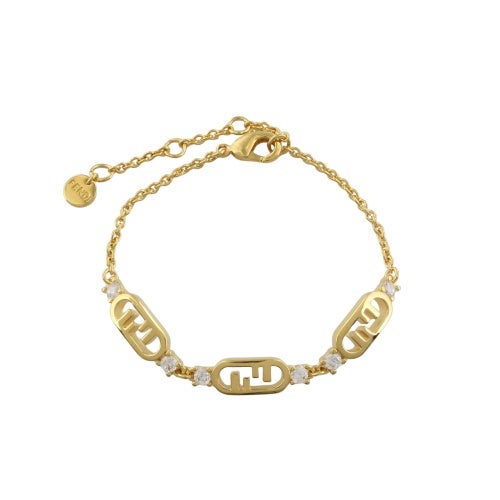 フェンディ ブレスレット レディース O LOCK BRACELET ゴールド FENDI