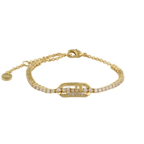 フェンディ ブレスレット レディース O LOCK BRACELET ゴールド FENDI