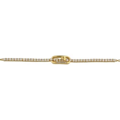 フェンディ ブレスレット レディース O LOCK BRACELET ゴールド FENDI