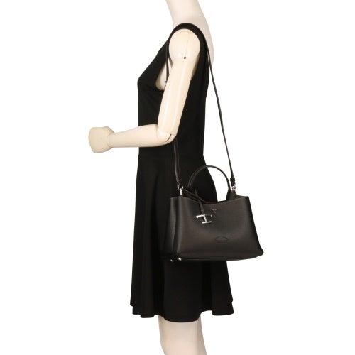 TOD'S ブラック ハンドバッグ トッズ ハンドバッグ レディース MICRO BAG ブラック TOD'S