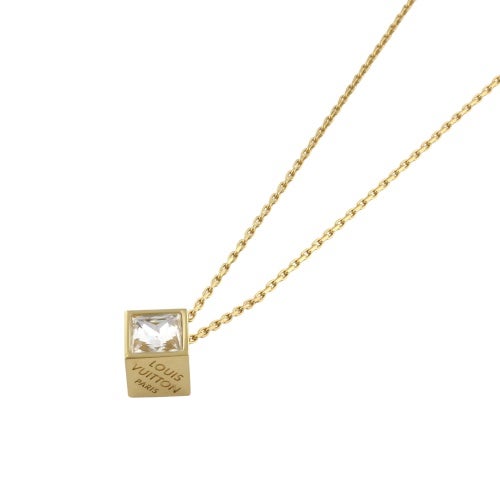 ルイヴィトン ネックレス・LV キューブ ゴールド LOUIS VUITTON M04129