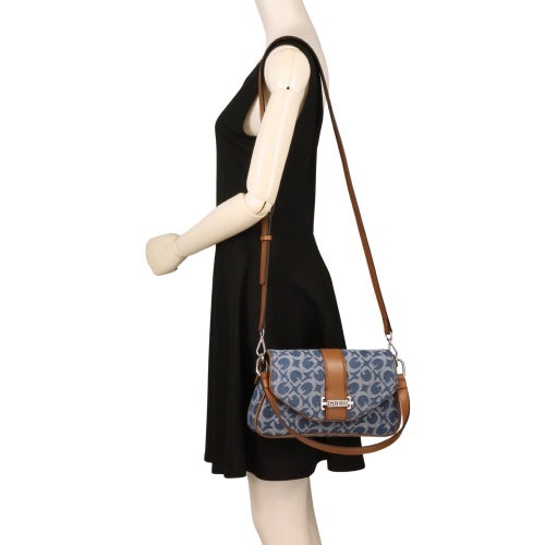 ゲス ショルダーバッグ レディース ブルー GUESS DE213220 DENIM