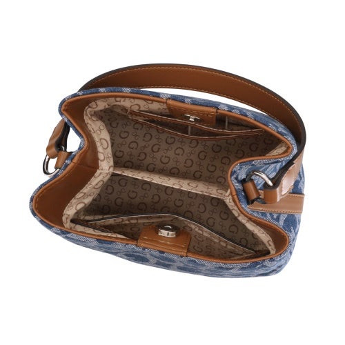 ゲス ショルダーバッグ レディース ブルー GUESS DE258604 DENIM