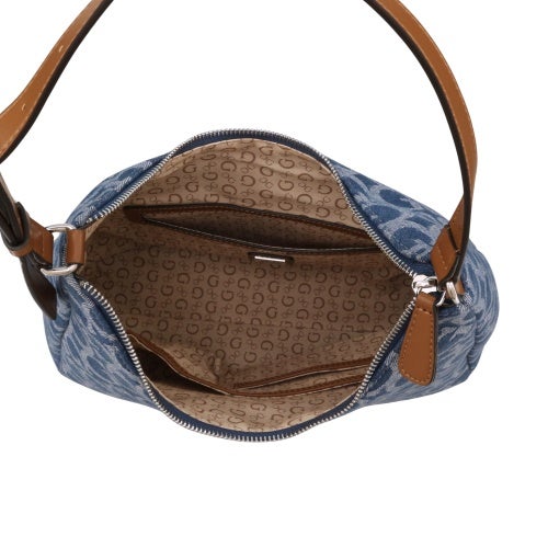 ゲス ショルダーバッグ レディース ブルー GUESS DE258609 DENIM