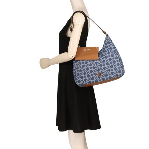 ゲス ショルダーバッグ レディース ブルー GUESS DE258609 DENIM
