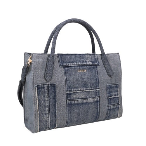 ゲス ショルダーバッグ レディース ブルー GUESS DM976922 DENIM MULTI