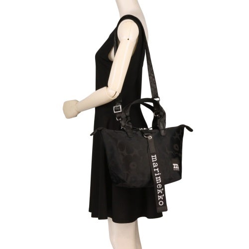 マリメッコ ショルダーバッグ レディース TOTE S UNIKKO SHOULDER BAG ブラック marimekko 95319 999 BLACK