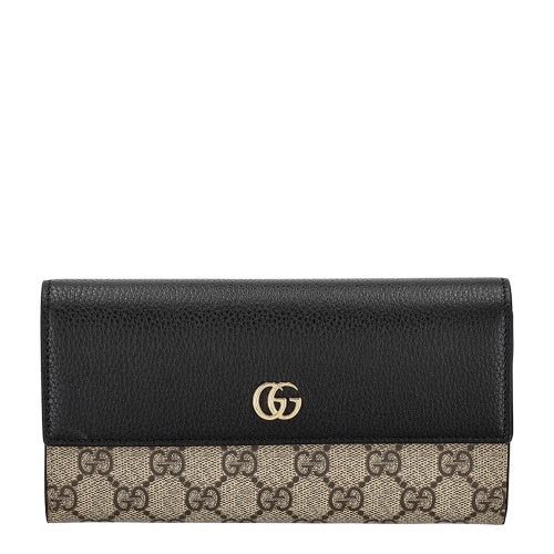 グッチ 長財布 レディース ブラック GUCCI 456116 1069