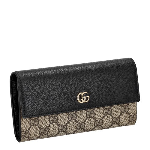 グッチ 長財布 レディース ブラック GUCCI 456116 1069 | GINZA