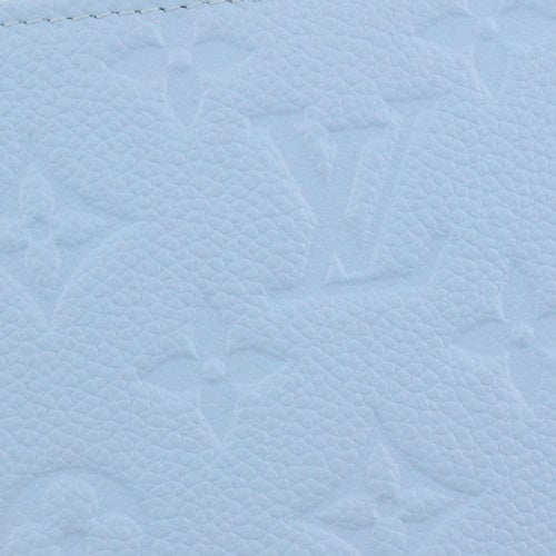 ルイヴィトン 長財布 モノグラム･アンプラント ジッピー・ウォレット ブルー LOUIS VUITTON M28294 グレープブルー