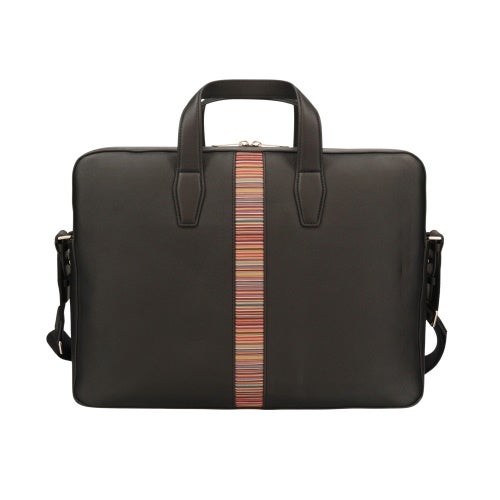 ポールスミス ビジネスバッグ ブリーフケース メンズ ブラック Paul Smith 6603 BK