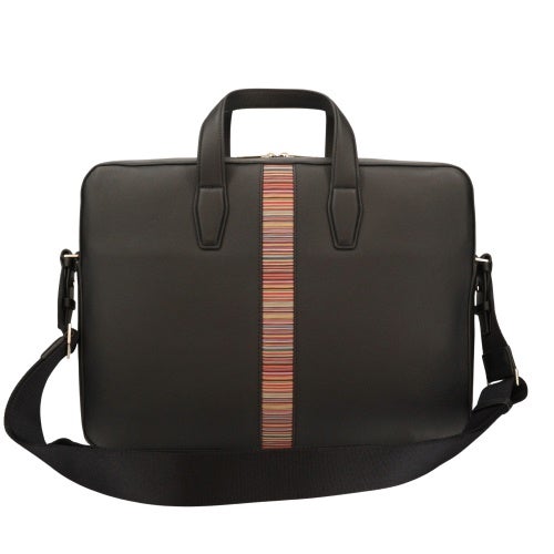 ポールスミス ビジネスバッグ ブリーフケース メンズ ブラック Paul Smith 6603 BK