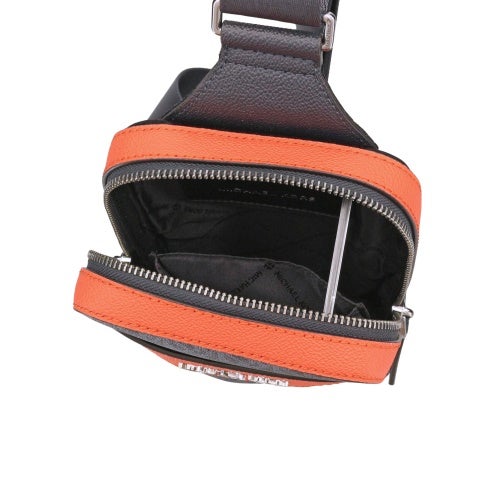 マイケルコース ボディバッグ メンズ オレンジ MICHAEL KORS 37S5LCOY1B RED CLAY