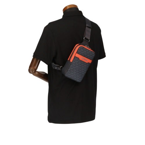 マイケルコース ボディバッグ メンズ オレンジ MICHAEL KORS 37S5LCOY1B RED CLAY