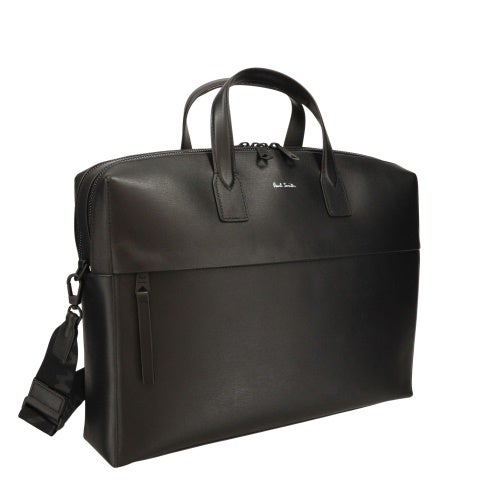 ポールスミス ビジネスバッグ ブリーフケース メンズ ブラック Paul Smith 7400 ASGRAI 79 BK