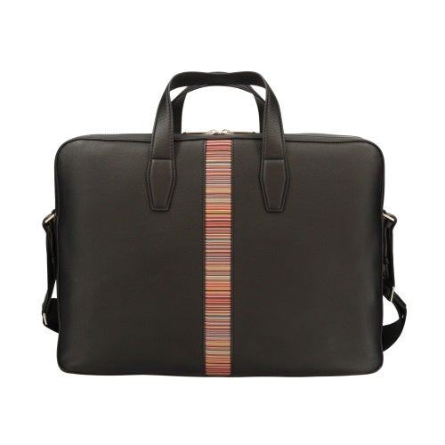ポールスミス ビジネスバッグ ブリーフケース メンズ ブラック Paul Smith 7582 BMULTI 79 BK