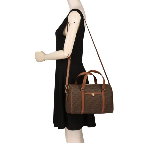 マイケルコース ハンドバッグ レディース ブラウン MICHAEL KORS 35S4GTFS6B BROWN