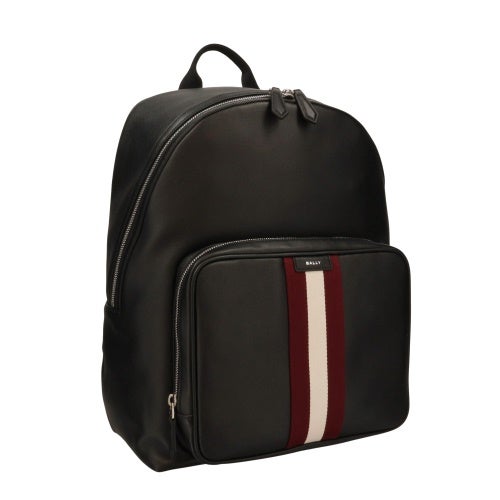 バリー バックパック リュックサック メンズ CODE BACKPACK ブラック BALLY 6311828 MAK03U VT825 U901P BLACK+PALLADIO