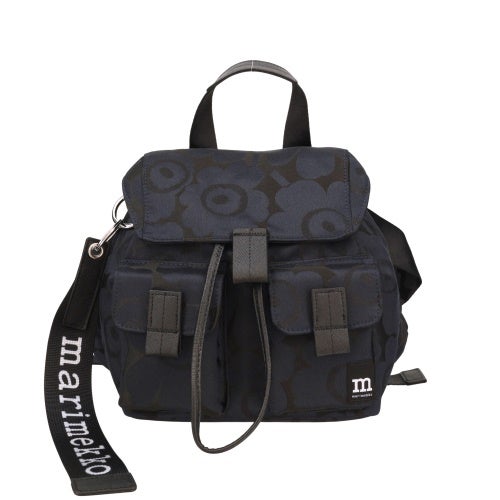 マリメッコ バックパック リュックサック レディース EVERYTHING S UNIKKO BACKPACK ブルー marimekko 95304 550 Blue/Dark Blue