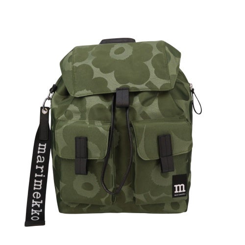 マリメッコ バックパック リュックサック レディース EVERYTHING L UNIKKO BACKPACK グリーン marimekko 95306 660 Green/Llight Green