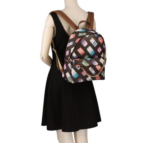 マイケルコース バックパック リュックサック レディース ブラウン MICHAEL KORS 35R6G04B2V BROWN