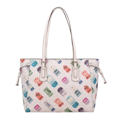 マイケルコース トートバッグ レディース ホワイト MICHAEL KORS 35R6SV6T7V OPTIC WHITE