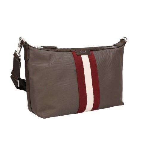 バリー ショルダーバッグ メンズ CODE CARRY グレー BALLY 6311817 MAC06A NY286 I7S4P MIDGREY/EBANO+PALL
