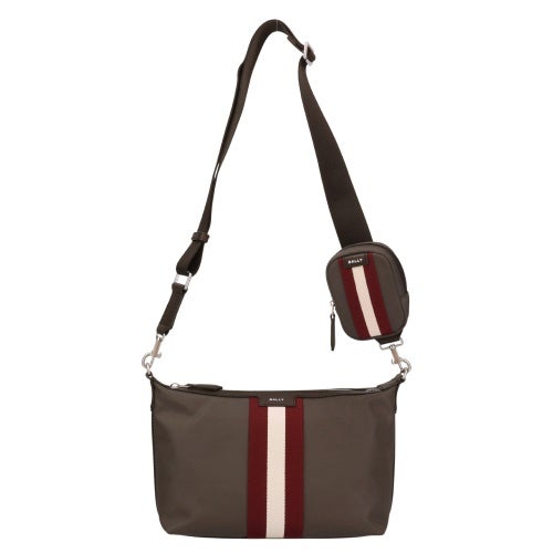 バリー ショルダーバッグ メンズ CODE CARRY グレー BALLY 6311817 MAC06A NY286 I7S4P MIDGREY/EBANO+PALL