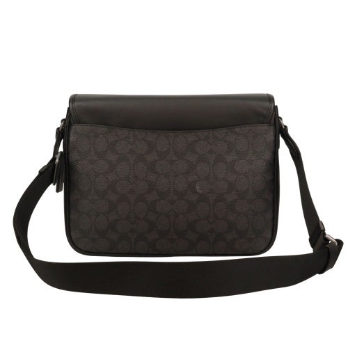 コーチ アウトレット ショルダーバッグ メンズ ブラック COACH OUTLET CT716 QBMI5