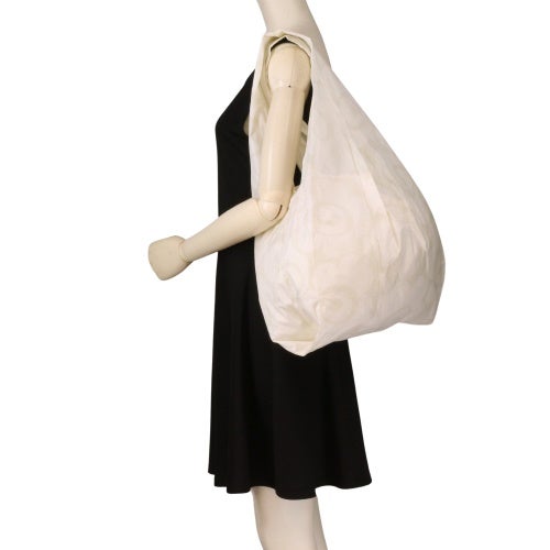 マリメッコ エコバッグ レディース SMART UNIKKO BAG ホワイト marimekko 95267 110 Off White/Light Grey