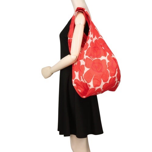 マリメッコ エコバッグ レディース SMART UNIKKO BAG レッド marimekko 95267 333 Red/Light Pink