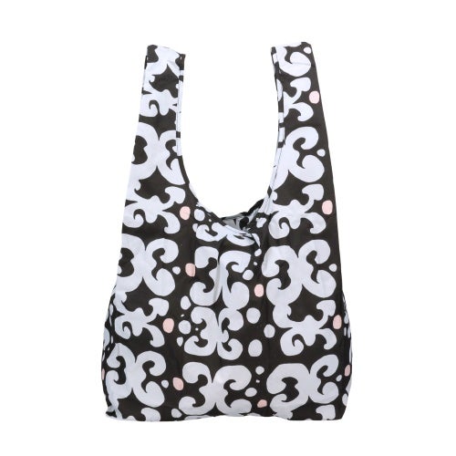 マリメッコ エコバッグ レディース SMART KEIDAS BAG ブルー marimekko 95268 593 Light Blue/Black/Light Pink
