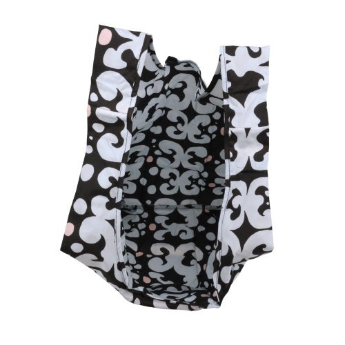 マリメッコ エコバッグ レディース SMART KEIDAS BAG ブルー marimekko 95268 593 Light Blue/Black/Light Pink