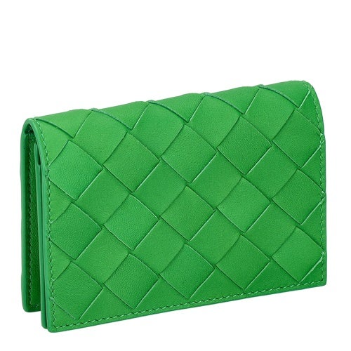ボッテガヴェネタ カードケース 名刺入れ メンズ グリーン BOTTEGA VENETA 667141 V3UH2 3722