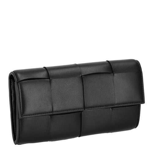 ボッテガヴェネタ 長財布 レディース ブラック BOTTEGA VENETA 742694