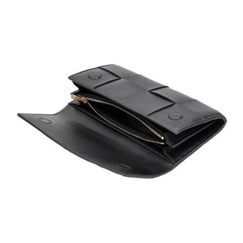 ボッテガヴェネタ 長財布 レディース ブラック BOTTEGA VENETA 742694