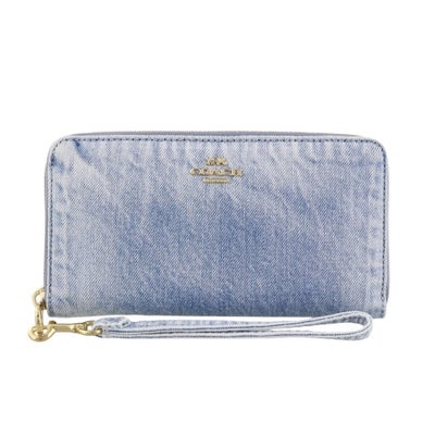 コーチ アウトレット 長財布 レディース ブルー COACH OUTLET CEC21 