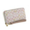 コーチ アウトレット 長財布 レディース ホワイト COACH OUTLET CEC22 IMM8C チョーク/ピンク