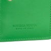 ボッテガヴェネタ 二つ折り財布 レディース マキシイントレチャート MAXI INTRECCIAT グリーン BOTTEGA VENETA 742698 V3UO3 3722