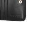 ボッテガヴェネタ 二つ折り財布 レディース マキシイントレチャート MAXI INTRECCIAT ブラック BOTTEGA VENETA 750253 V3UO1 8425