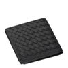ボッテガヴェネタ 二つ折り財布 メンズ イントレチャート ブラック BOTTEGA VENETA 796966 V69G1 8803