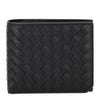 ボッテガヴェネタ 二つ折り財布 メンズ イントレチャート ブラック BOTTEGA VENETA 805654 V69G1 8803