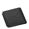 ボッテガヴェネタ 二つ折り財布 メンズ イントレチャート ブラック BOTTEGA VENETA 805654 V69G1 8803