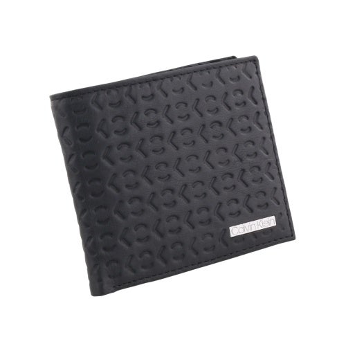 カルバンクライン 二つ折り財布 メンズ ブラック Calvin Klein 31CK130028 001 BLACK